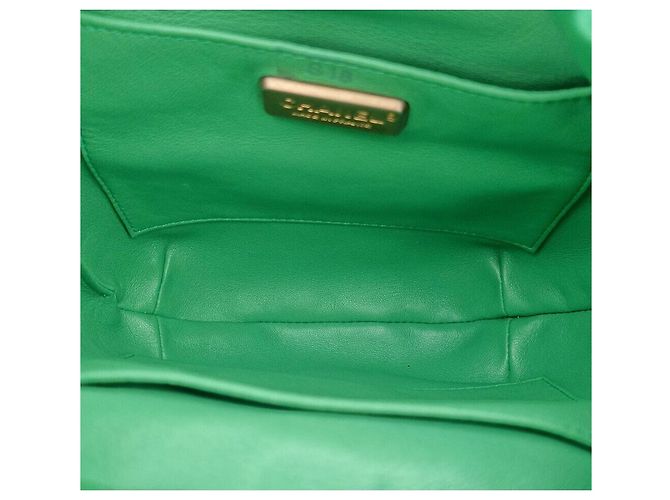 Chanel Borsa a tracolla Gabrielle Pearl Verde - vista 9