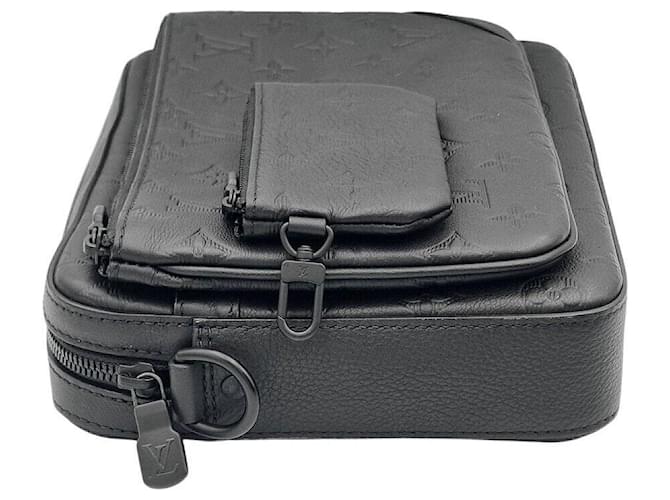 Louis Vuitton Borsa a tracolla Shadow Trio Nero - vista 3