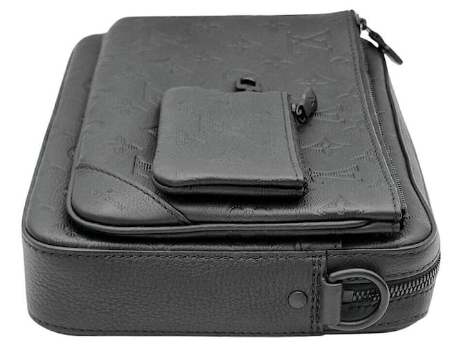 Louis Vuitton Borsa a tracolla Shadow Trio Nero - vista 4