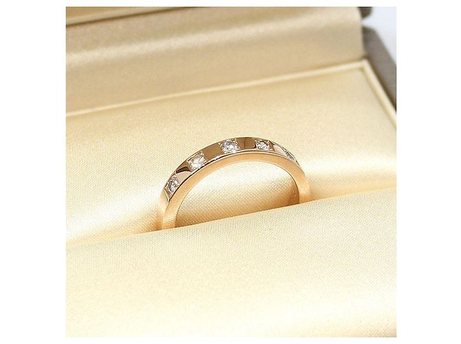 Bulgari Anello Merimi in oro rosa e diamanti rosa - vista 3
