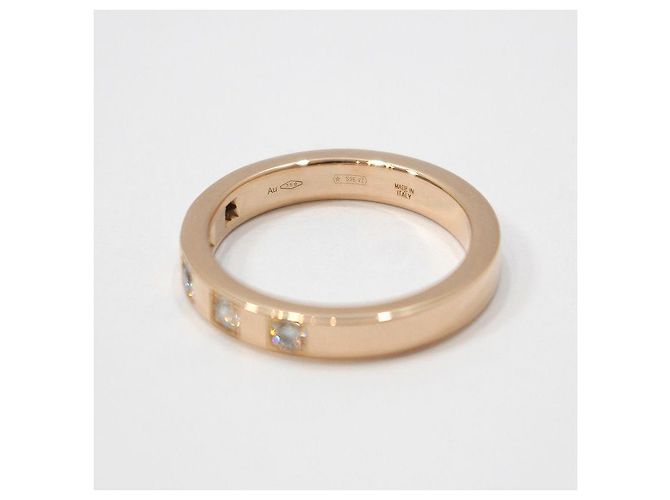 Bulgari Anello Merimi in oro rosa e diamanti rosa - vista 6