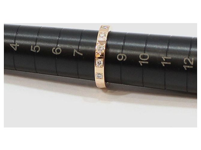Bulgari Anello Merimi in oro rosa e diamanti rosa - vista 8