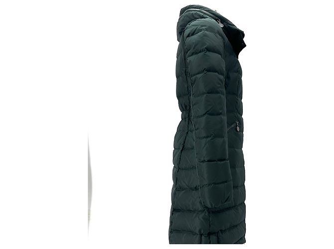 Moncler Flamette Damen Lang Daunenjacke Schwarz - Ansicht 5
