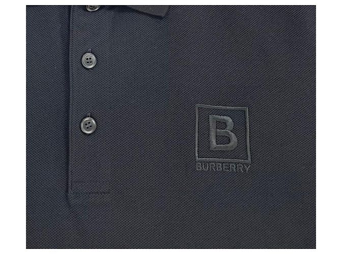 Burberry Camicia in piqué con ricamo di lettere Nero - vista 11