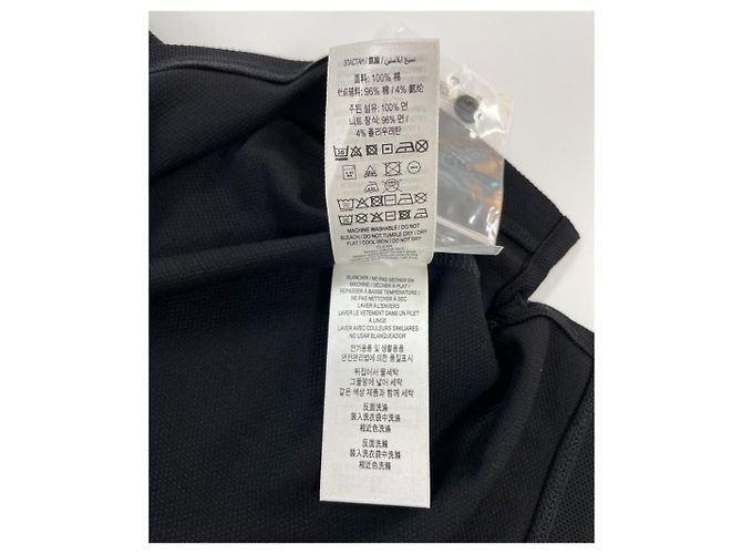 Burberry Camicia in piqué con ricamo di lettere Nero - vista 13