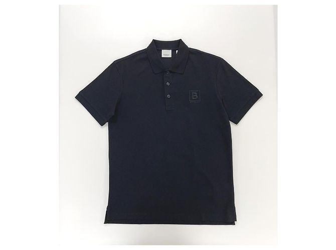 Burberry Camicia in piqué con ricamo di lettere Nero - vista 7