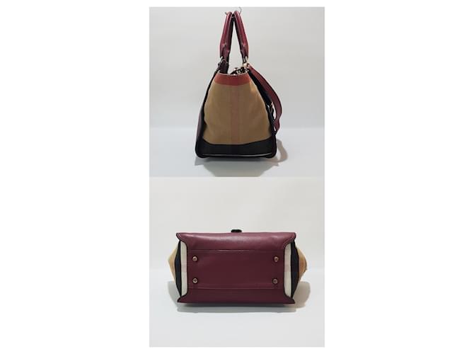 Burberry Ashby Check Stofftasche Mehrfarben - Ansicht 4
