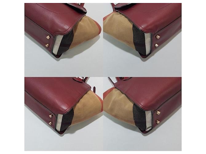 Burberry Ashby Check Stofftasche Mehrfarben - Ansicht 7