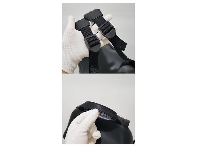 Balenciaga Zaino Everyday Logo Nero - vista 6
