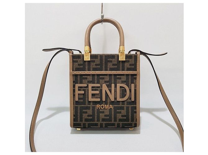 Fendi FF Sunshine Mini Tote Bag Mehrfarben - Ansicht 2