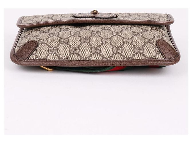Gucci GG Supreme Neo Vintage Gürteltasche Braun - Ansicht 7