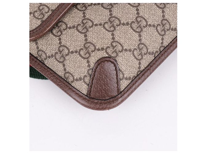 Gucci GG Supreme Neo Vintage Gürteltasche Braun - Ansicht 8