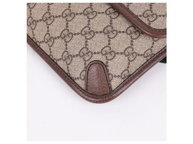 Gucci GG Supreme Neo Vintage Gürteltasche Braun - Ansicht 9