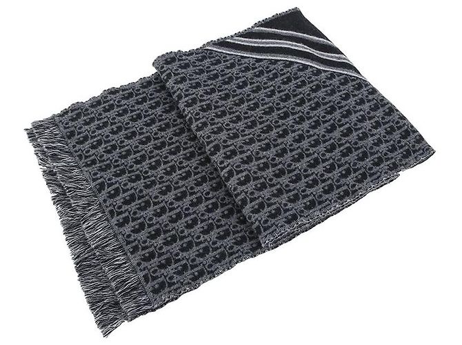 Dior Oblique Wollschal Mehrfarben - Ansicht 2