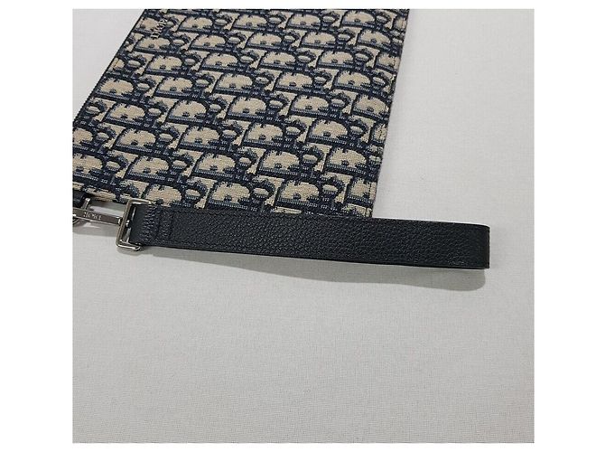 Dior Oblique Jacquard Clutch Bag - view 7