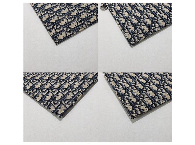 Dior Oblique Jacquard Clutch Bag - view 8