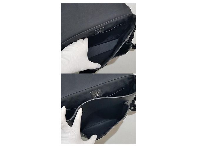 Louis Vuitton Nuova borsa messenger Taigarama borsa a tracolla Argento - vista 9