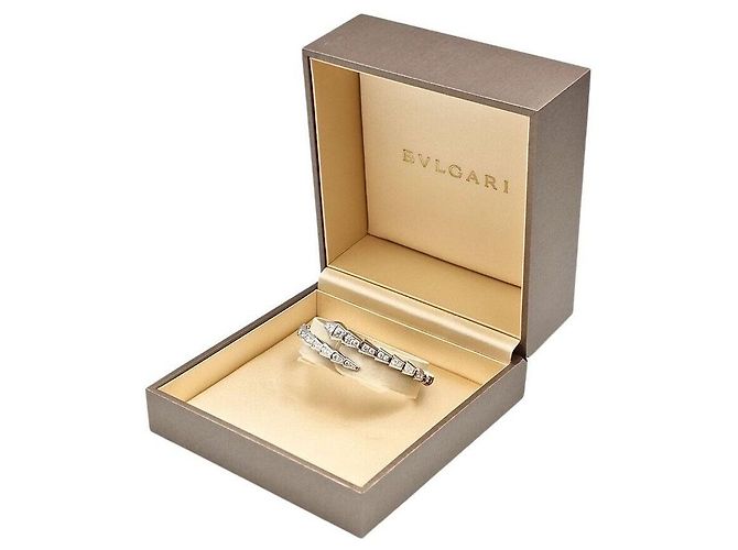 Bulgari Bracciale Serpenti Viper con diamanti Bianco - vista 5