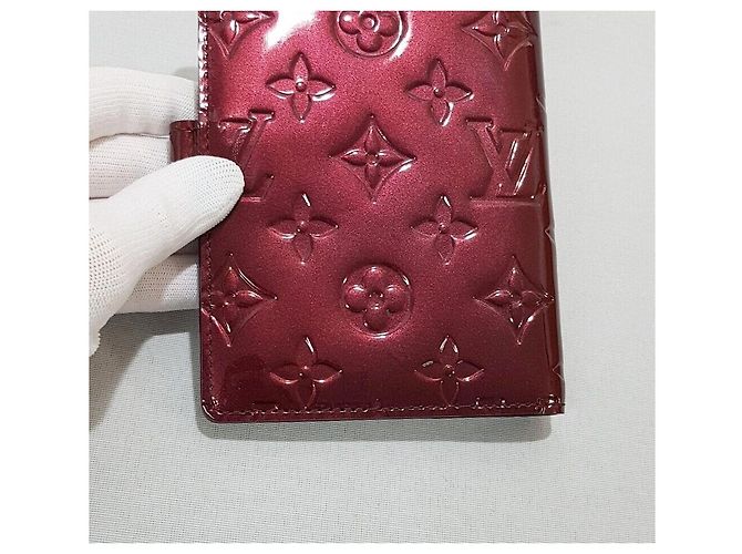 Louis Vuitton Agenda in vernice Nero - vista 6