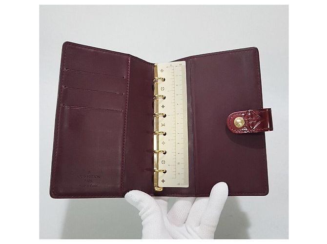 Louis Vuitton Agenda in vernice Nero - vista 8