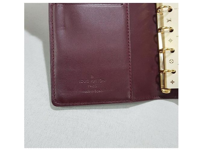 Louis Vuitton Agenda in vernice Nero - vista 9