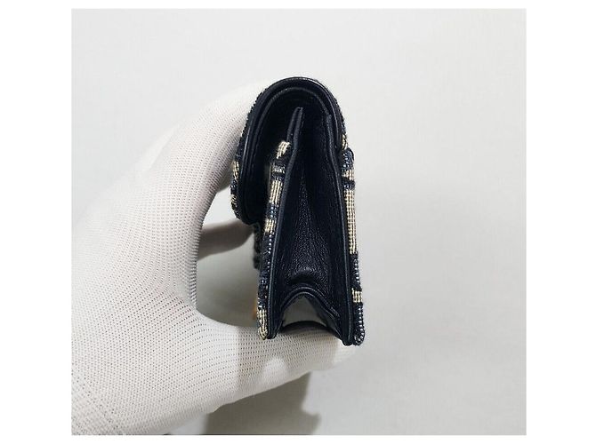 Dior Tarjetero Oblique Saddle Flap Multicolor - vista 4
