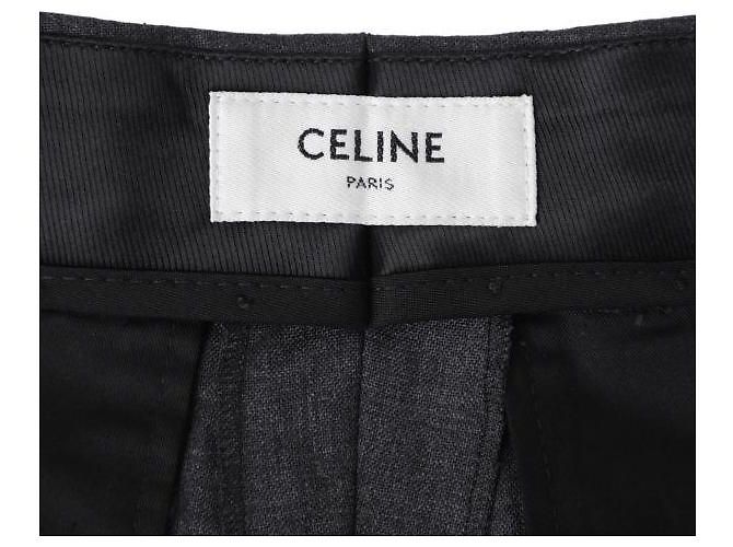 Céline SHORT STILE SCOLASTICO IN LANA Nero - vista 12