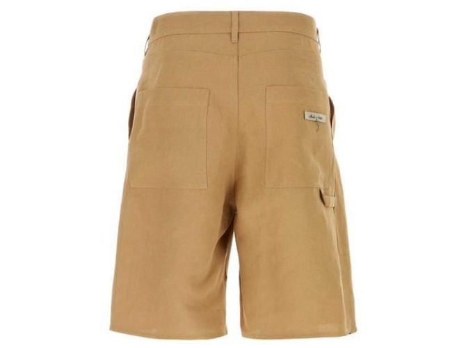 Fendi Canvas Bermuda Shorts Braun - Ansicht 4