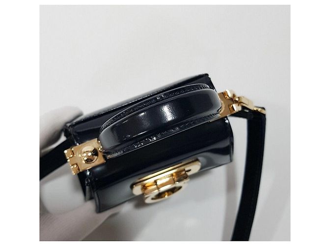Salvatore Ferragamo Iconic Top Handle Micro Kelly Bag Silber - Ansicht 6