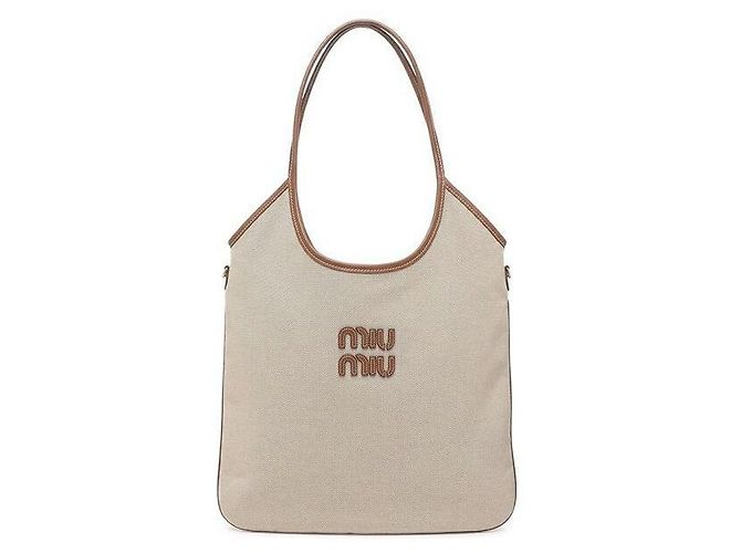 Miu Miu Ivy Canvas Bag Regular - Ansicht 5