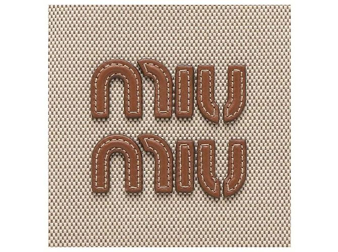 Miu Miu Ivy Canvas Bag Regular - Ansicht 9
