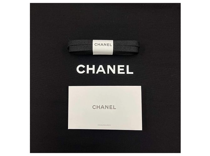 Sneakers Shaposs in pelle di vitello da uomo Chanel Nero Multicolore - vista 7
