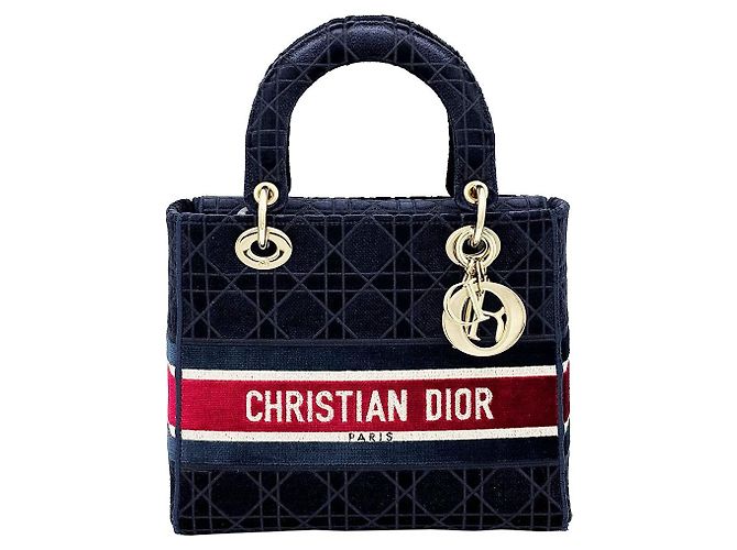 Christian Dior Delight Velvet Lady Medium Nero - vista 2