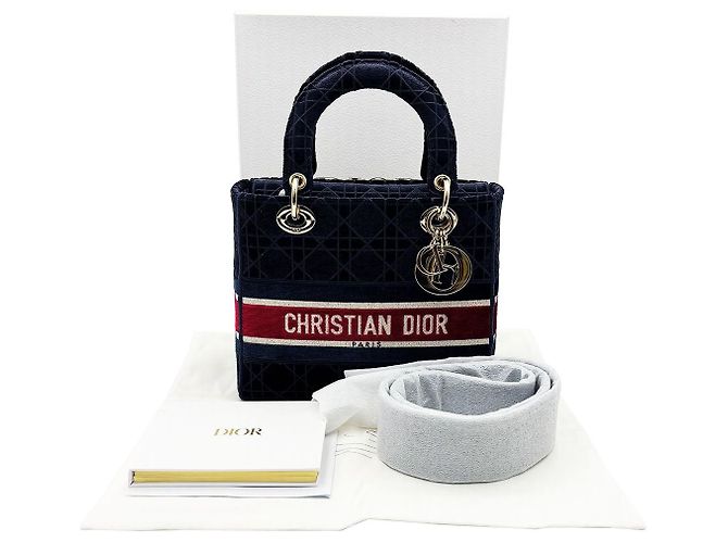 Christian Dior Delight Velvet Lady Medium Nero - vista 3