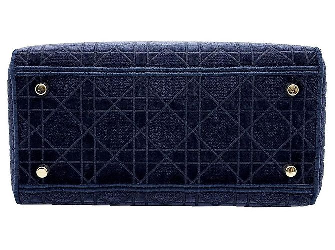 Christian Dior Delight Velvet Lady Medium Nero - vista 7