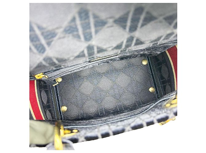Christian Dior Delight Velvet Lady Medium Nero - vista 9