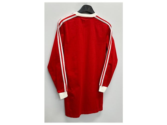 Vestido de jersey de algodón Gucci adidas Roja - vista 6