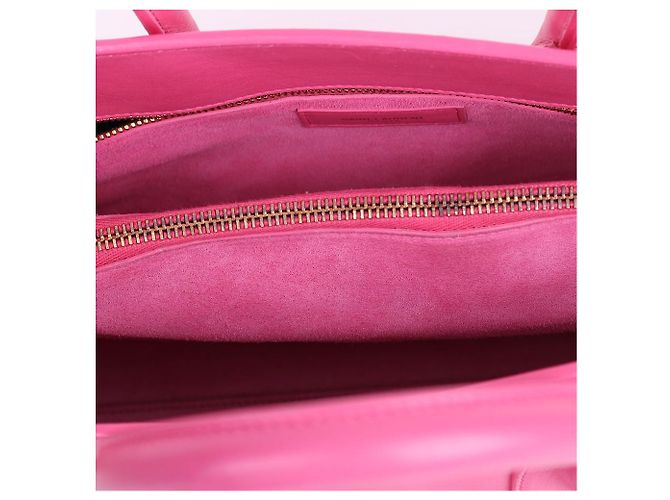 Saint Laurent Borsa Tote e Borsa a Spalla Sac de Jour Small Hot Pink Rosa - vista 12