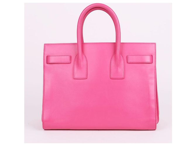Saint Laurent Borsa Tote e Borsa a Spalla Sac de Jour Small Hot Pink Rosa - vista 6