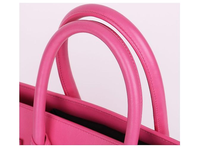 Saint Laurent Borsa Tote e Borsa a Spalla Sac de Jour Small Hot Pink Rosa - vista 7