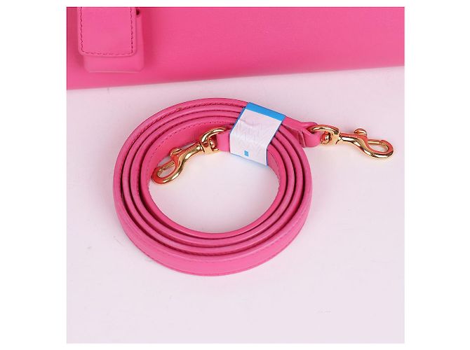 Saint Laurent Borsa Tote e Borsa a Spalla Sac de Jour Small Hot Pink Rosa - vista 8
