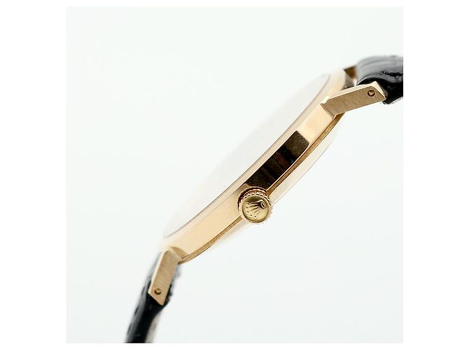 Rolex Relógio Cellini Selini Masculino Coin Watch Medium mm Fivela Original Multicor - vista 9