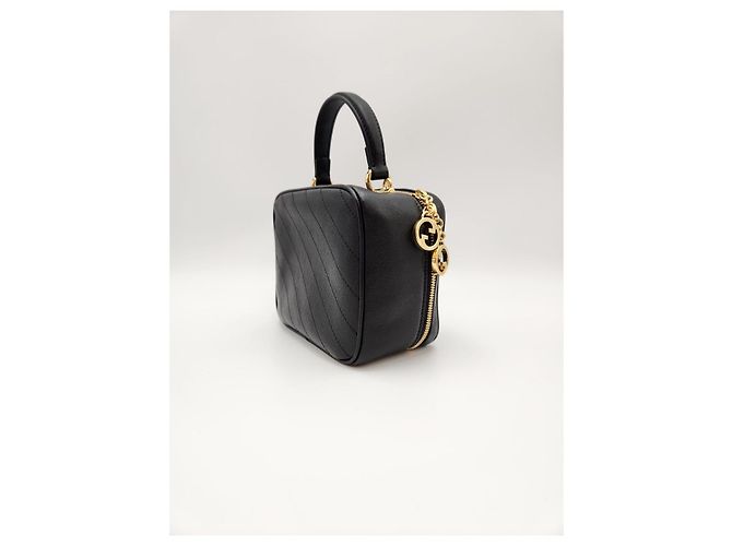 Gucci Borsa Blondi Top Handle Crossbody Black Nero - vista 8