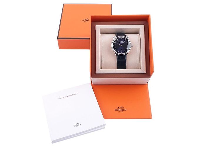 Hermès Reloj Asso Negro - vista 2