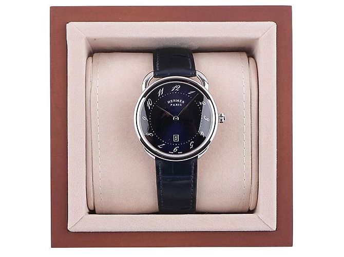 Hermès Reloj Asso Negro - vista 6