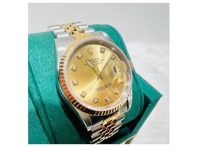 Orologio da uomo Rolex Datejust Combination Diamond Multicolore - vista 2