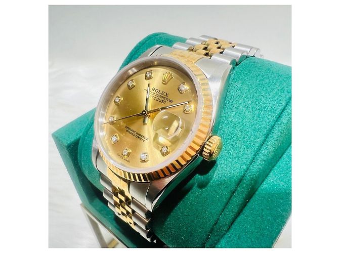 Orologio da uomo Rolex Datejust Combination Diamond Multicolore - vista 3