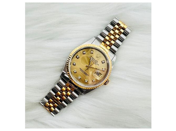 Orologio da uomo Rolex Datejust Combination Diamond Multicolore - vista 6