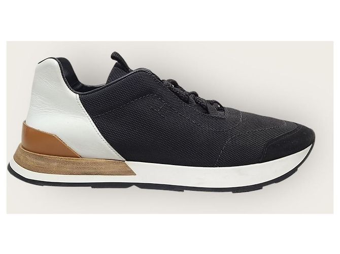Hermès Sneakers in mesh Miles Black Black Nero - vista 2