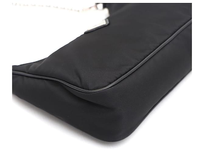 Prada Borsa a tracolla e hobo multi Tessuto Re-Edition nera Nero - vista 13